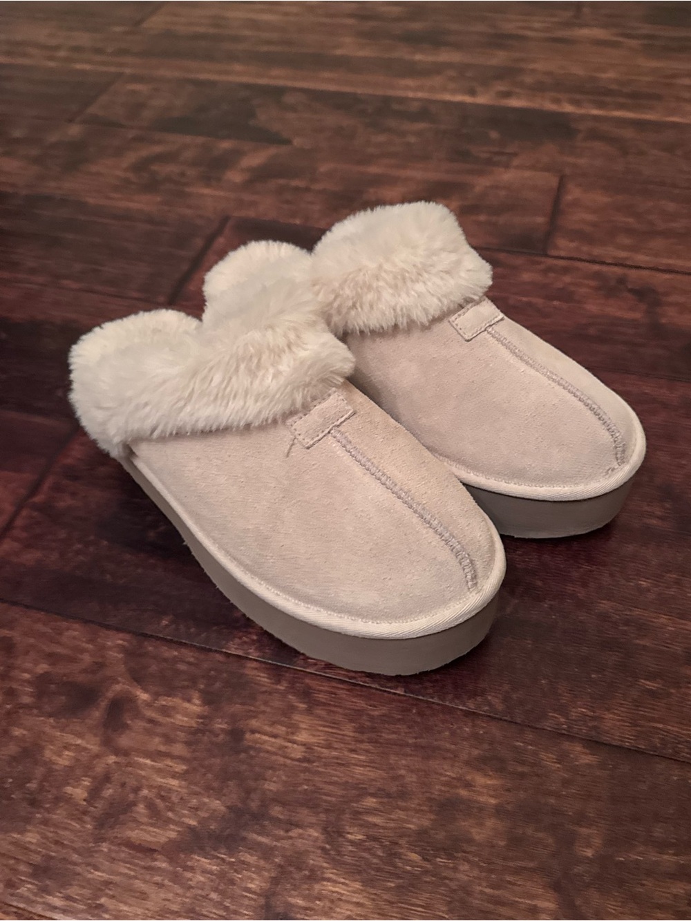 Platform Slippers Size 8